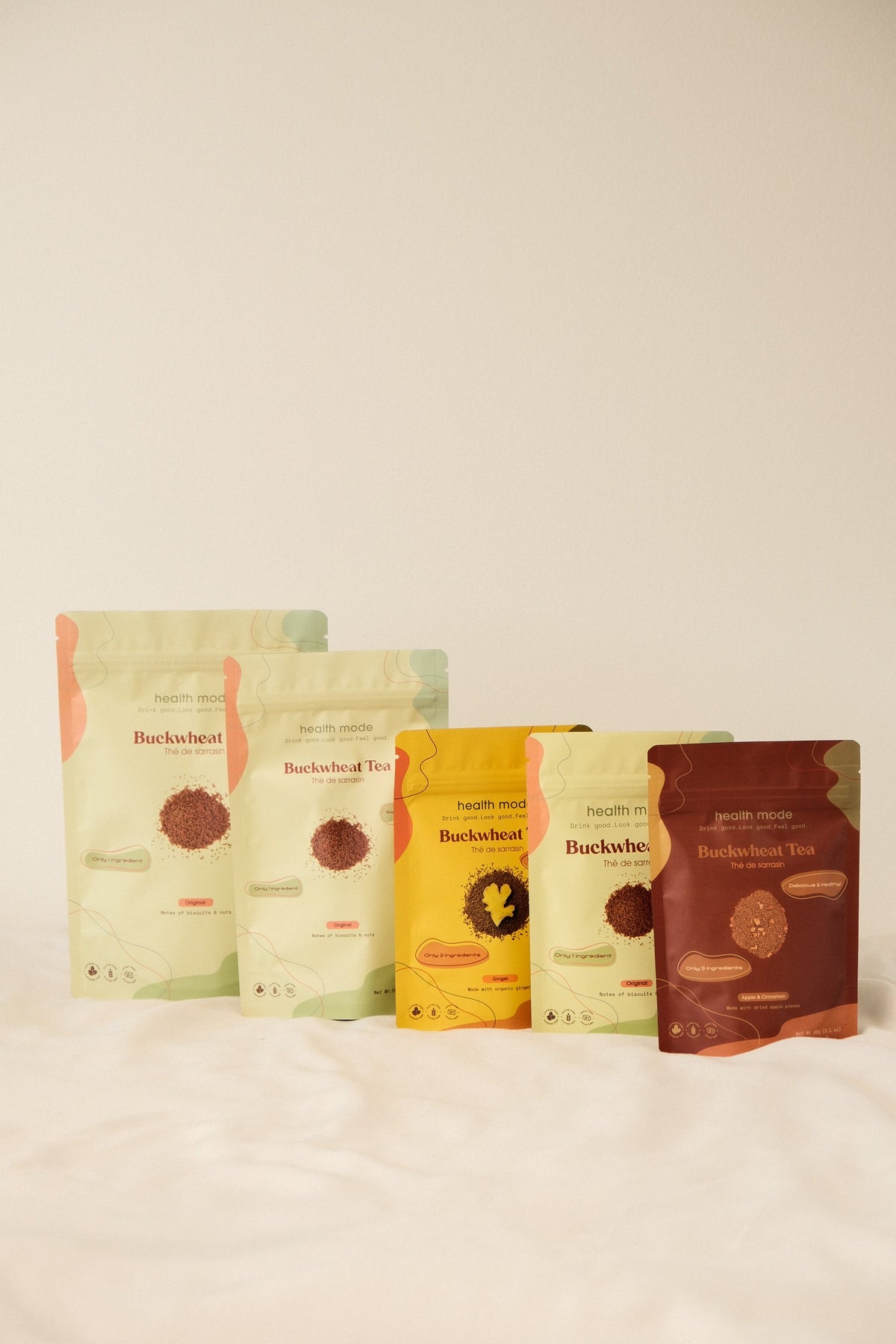 “A naturally caffeine-free roasted buckwheat tea for digestion, relaxation, and daily wellness.