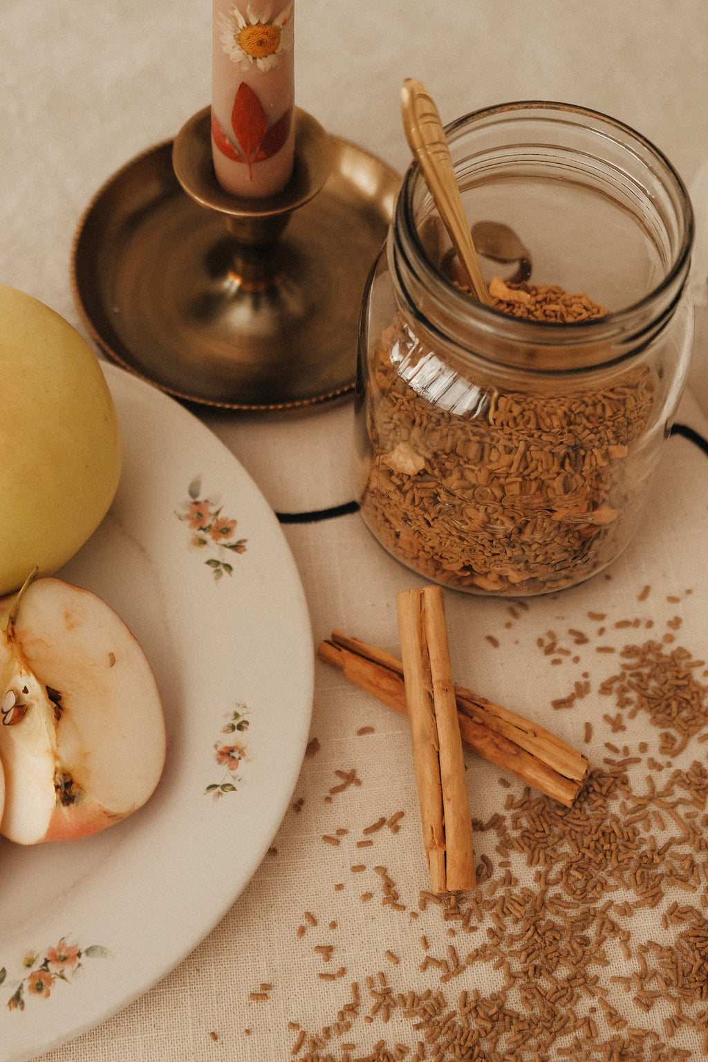 Roasted Tartary Buckwheat Tea with Apple & Cinnamon