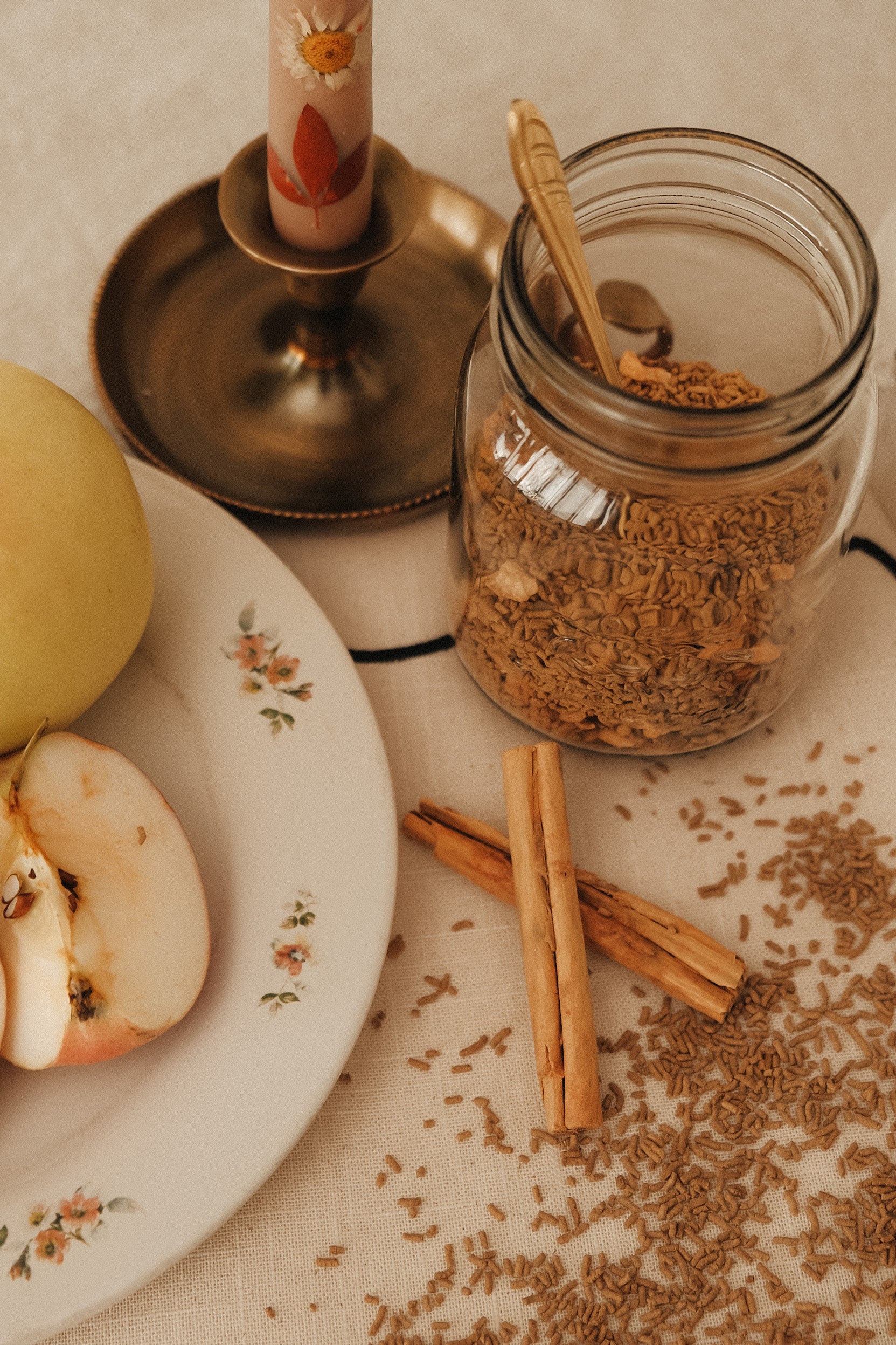 Roasted Tartary Buckwheat Tea with Apple & Cinnamon