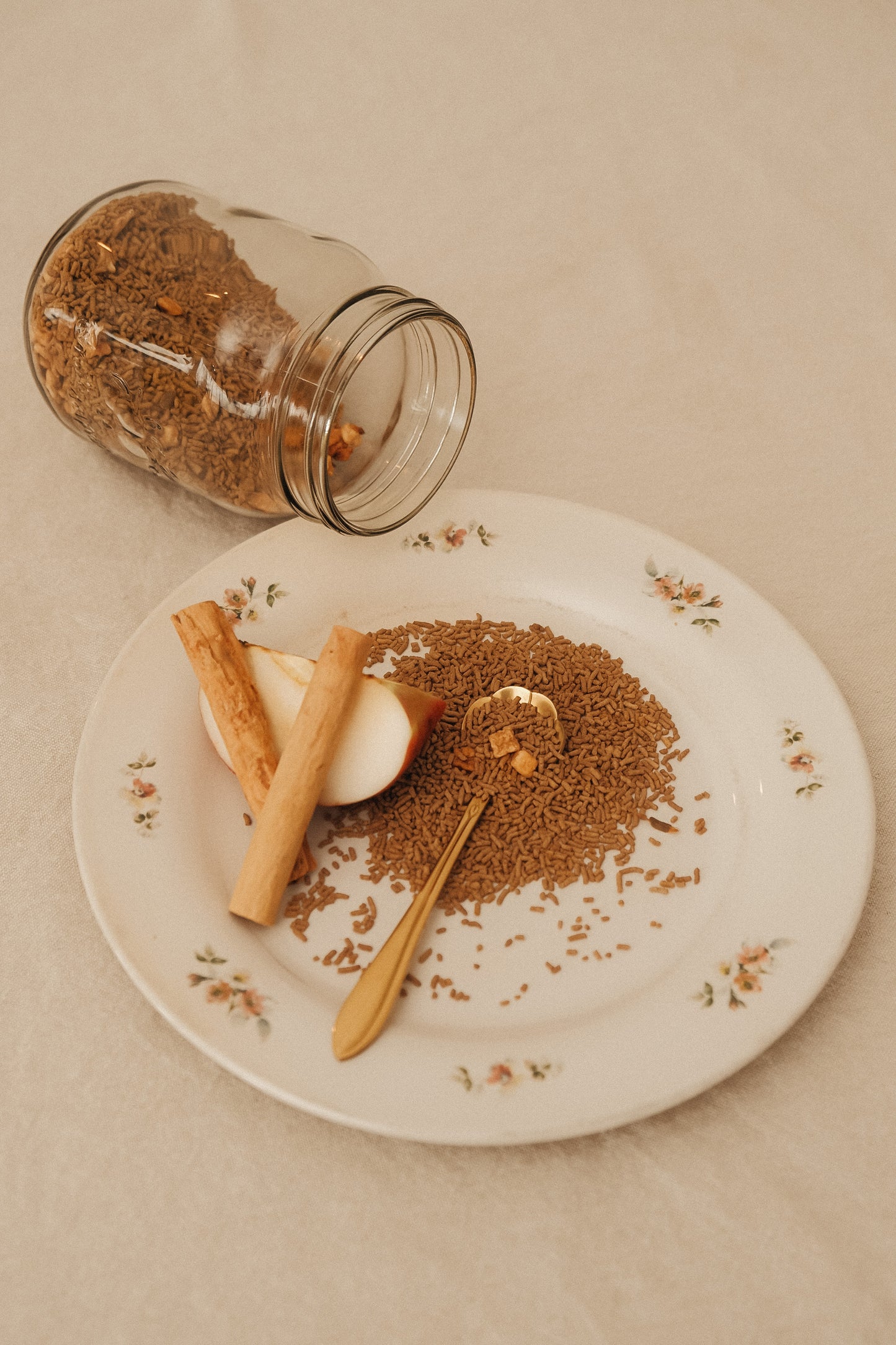 Buckwheat Tea with Apple and Cinnamon