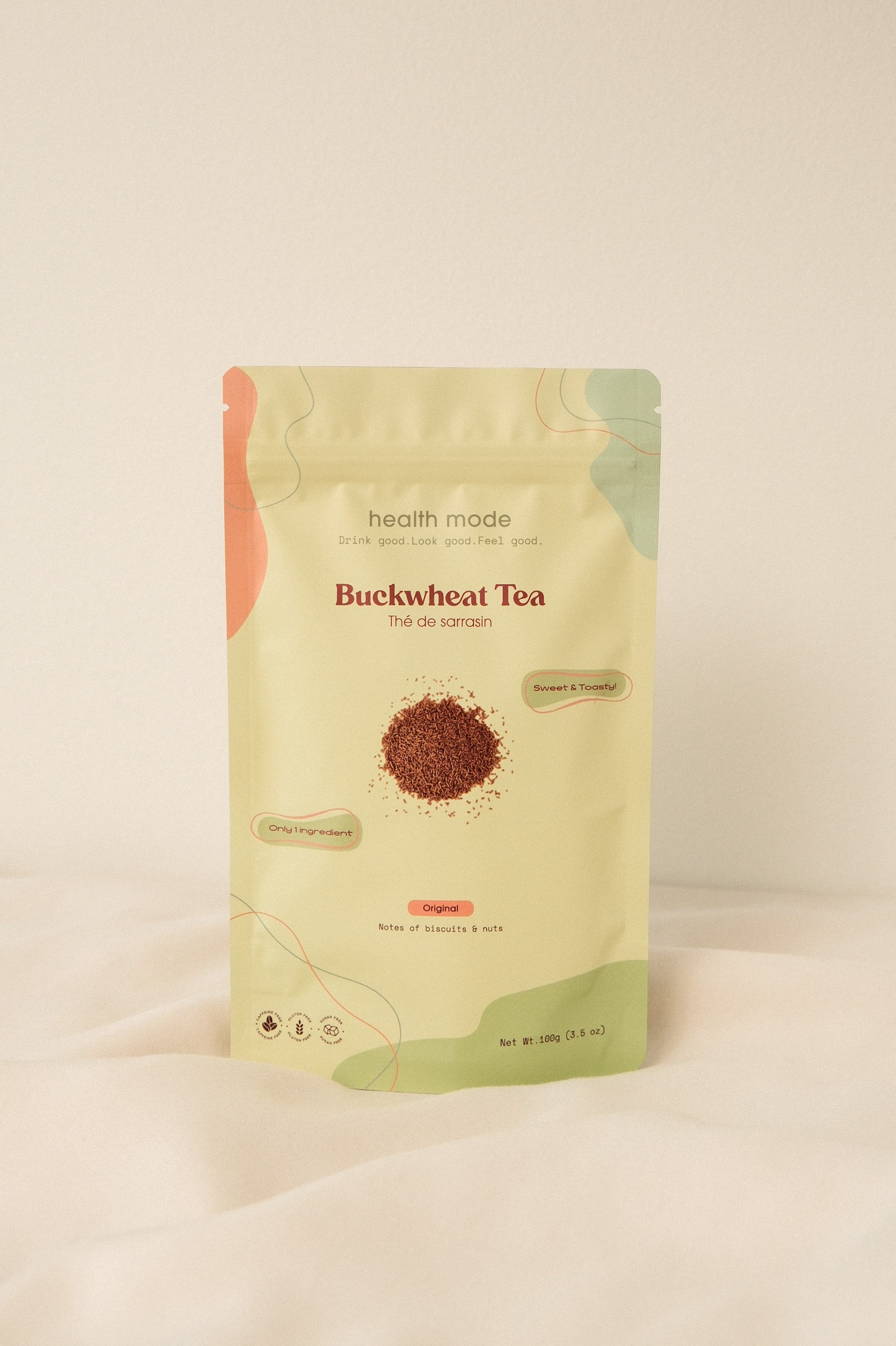 Roasted Tartary Buckwheat Tea - Caffeine-Free
